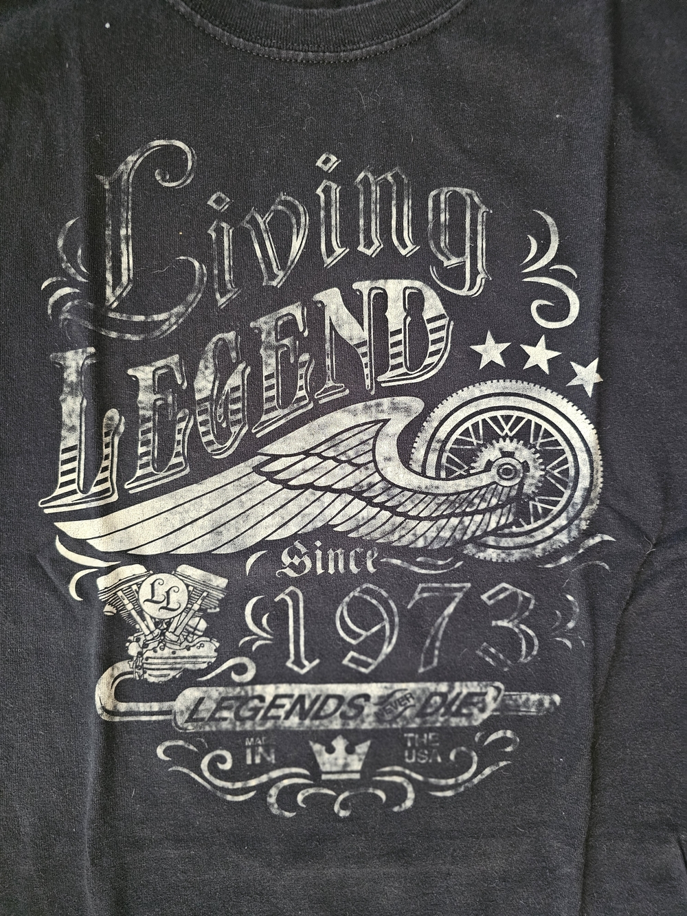 Living Legend Graphic Tee - Black - Picture 4 of 4